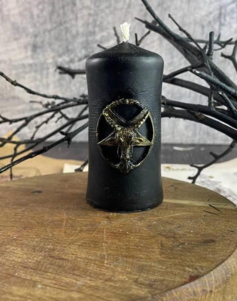 Gothic witchy home decor accent for an enchanted sacred space