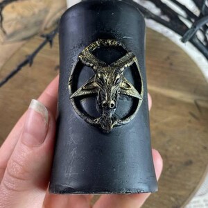 Esoteric decor piece for gothic home aesthetic and spiritual rituals