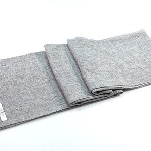Cashmere Scarf Solid Light Grey