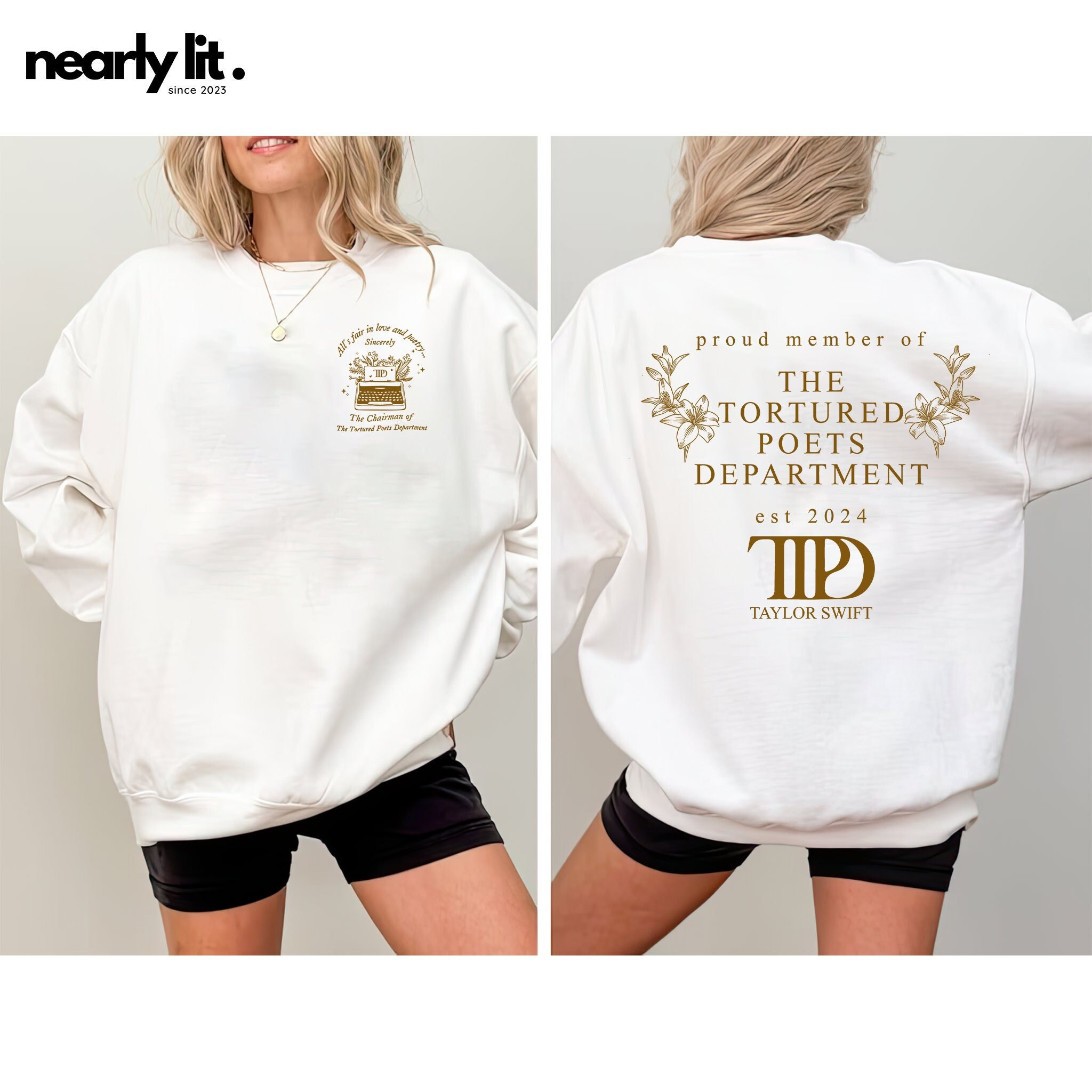 Discover The Tortured Poets Department TTPD Taylor Sweatshirt