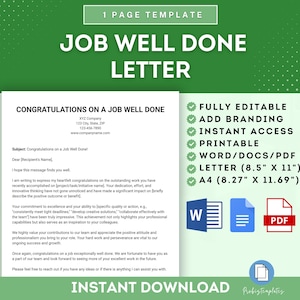 Carta de felicitación por un trabajo bien hecho, reconocimiento de logros de los empleados, felicitaciones por desempeño laboral, correo electrónico por logros profesionales