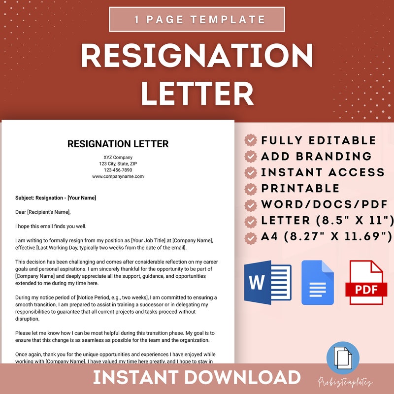 Resignation Letter - Etsy
