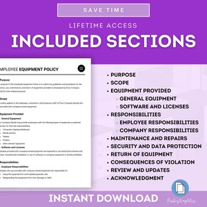 Employee Equipment Policy, Employee Office Equipment Policy, Employee Software & Licenses Policy, Human Resources New Hire Onboarding Policy image 4
