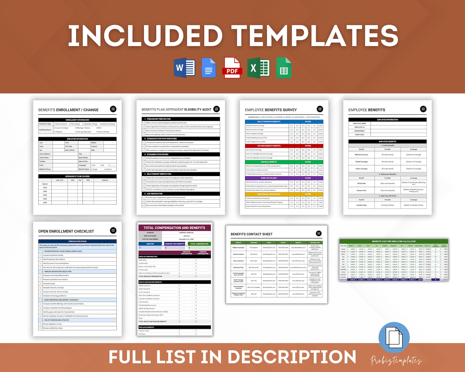 Employee Benefits and Compensation Bundle, Employee Benefits ...