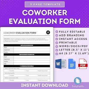 WRITING A PERFORMANCE REVIEW FOR A COWORKER visual data 3