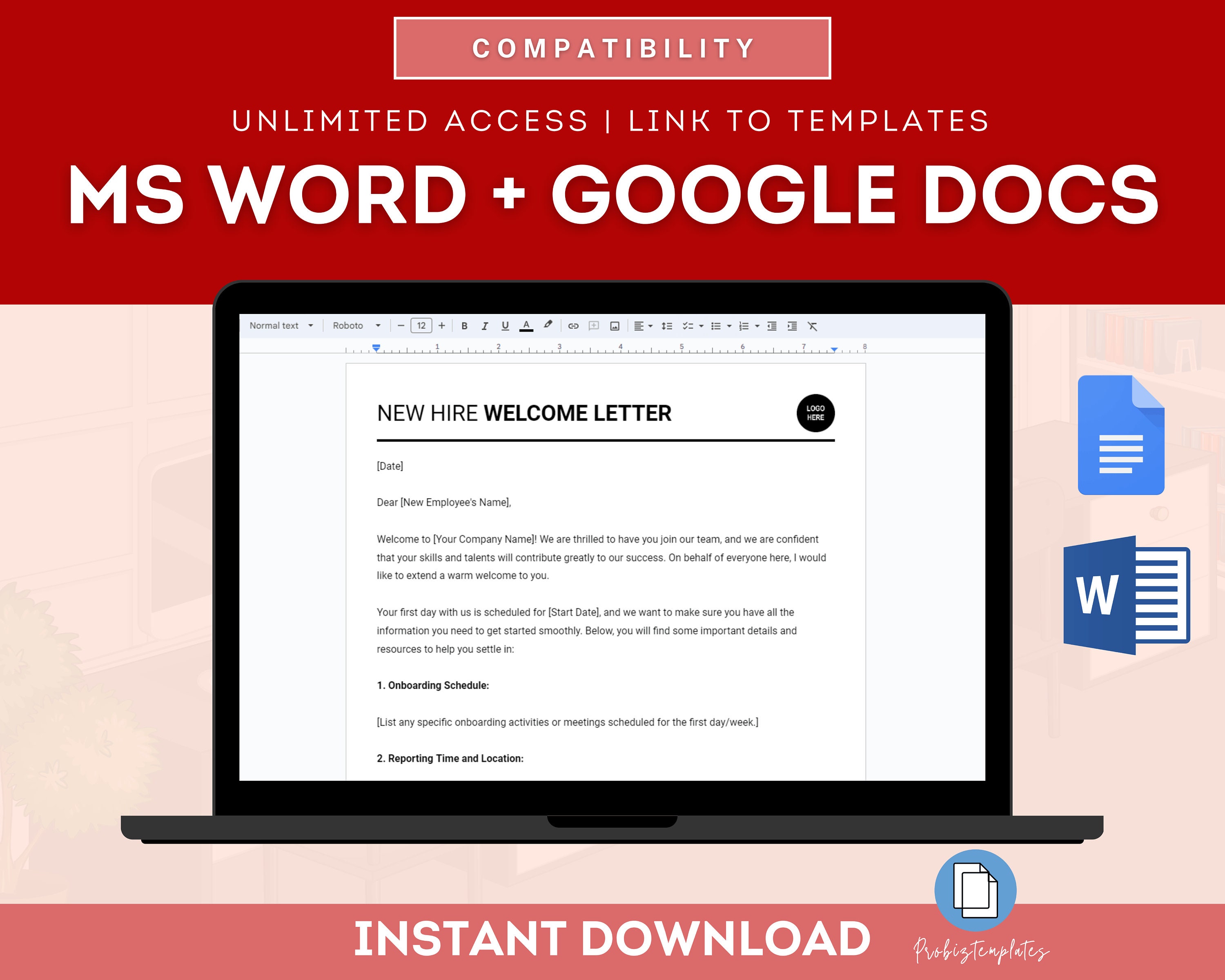 New Hire Welcome Letter Template New Hire Welcome Kit Welcome to the