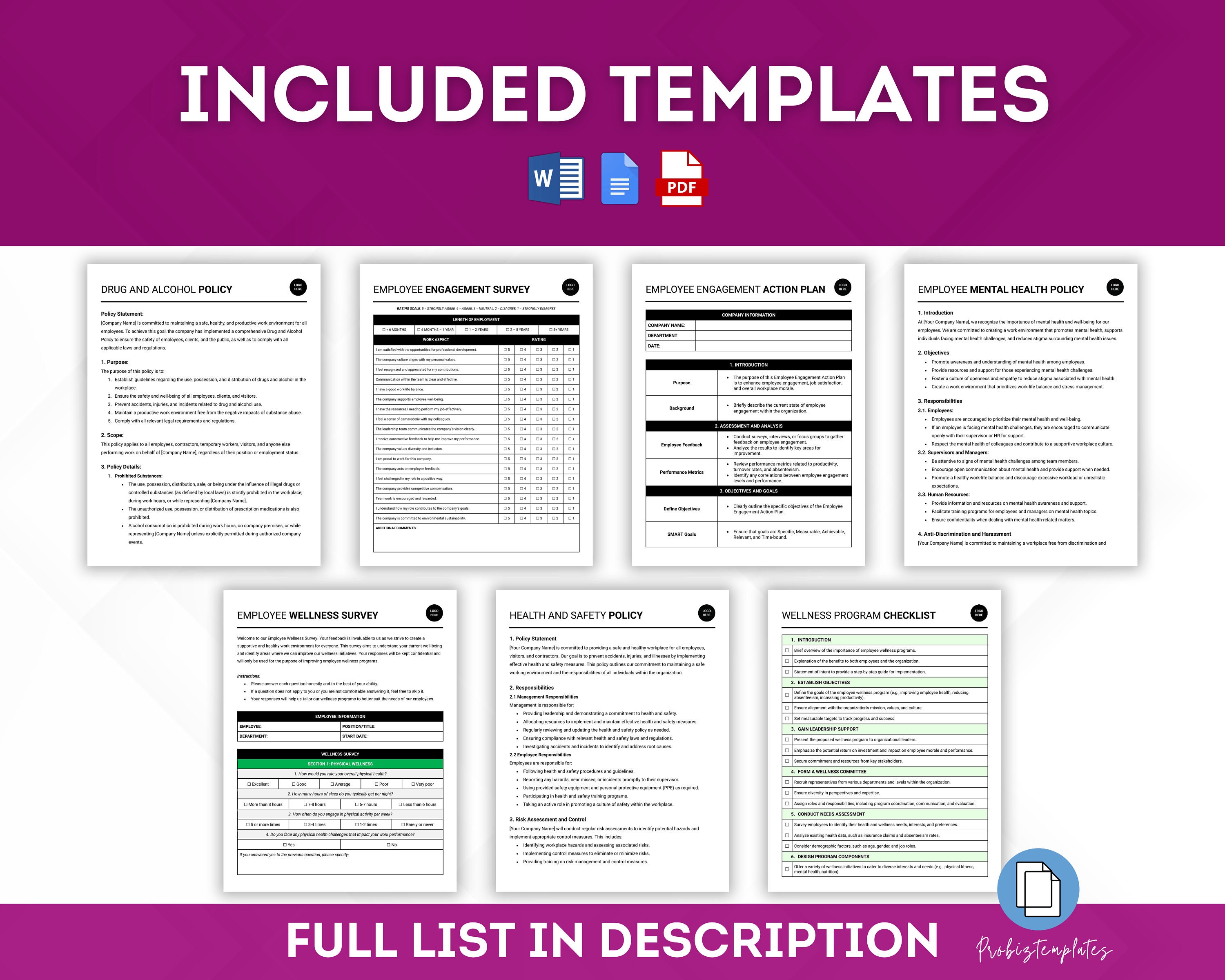 Work Wellness Cards.pdf Employee Wellness Bundle, Workplace Wellness and Safety Bundle ...