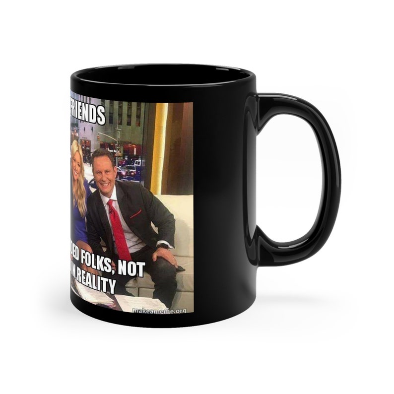 11oz Black Mug Funny Fox News Coffee Mug Etsy