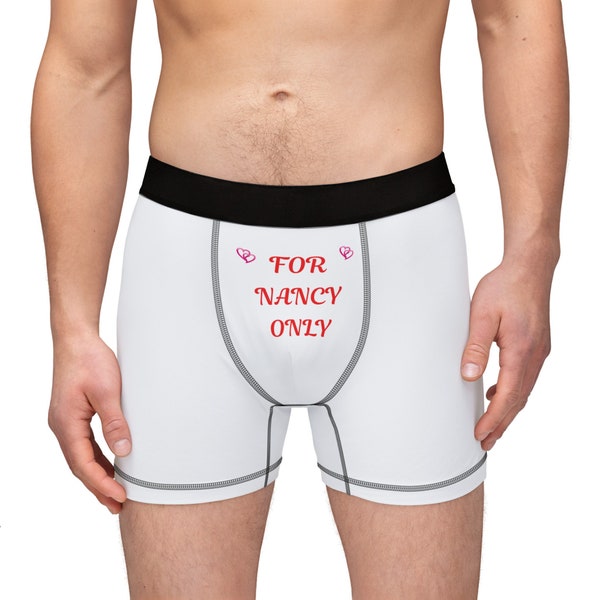 Men's Boxers (AOP) Funny Men's Custom Boxer Shorts, Underware, Mens Gift,