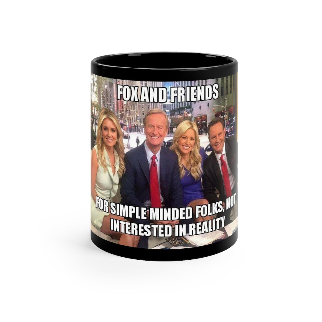 11oz Black Mug Funny Fox News Coffee Mug Etsy