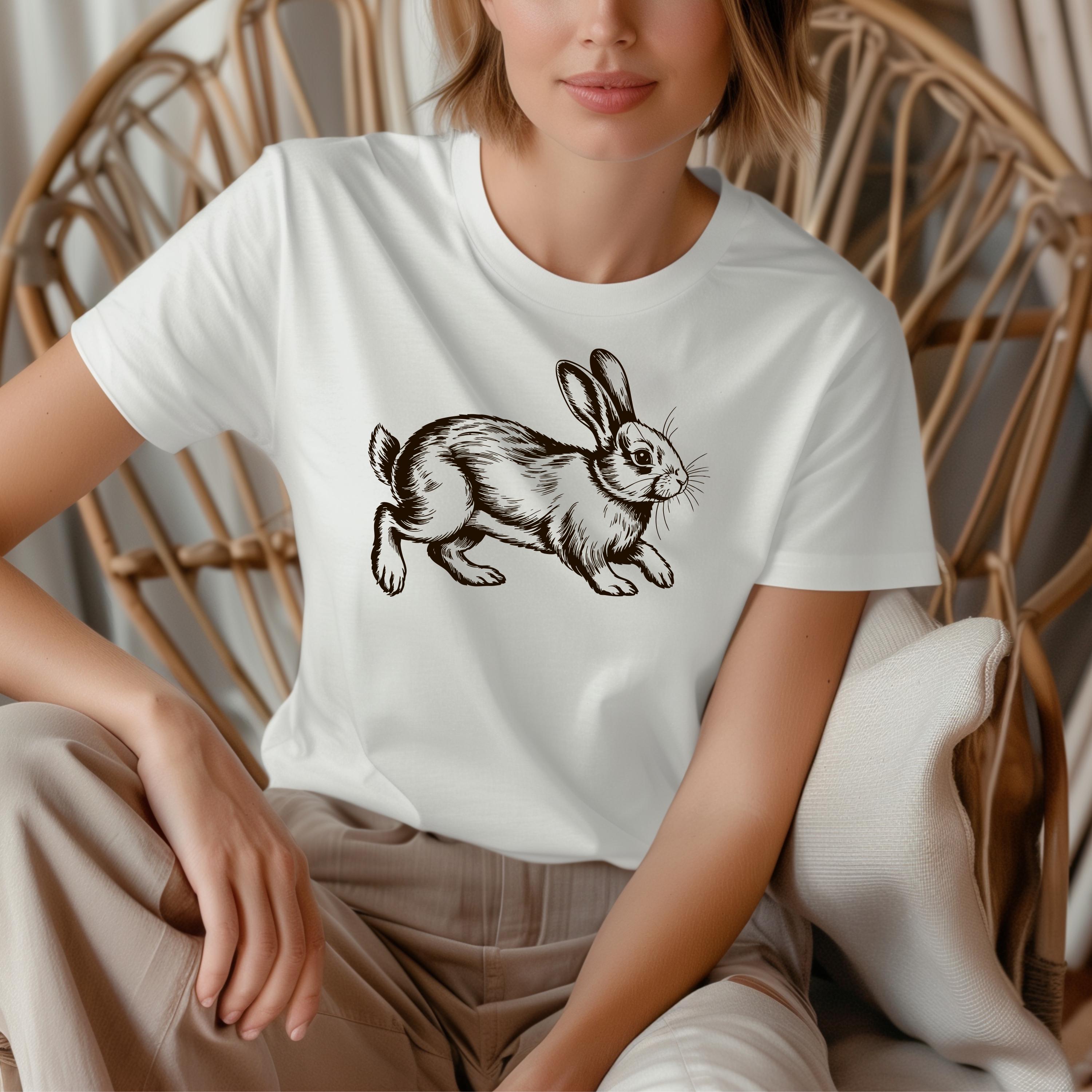 Rabbit SVG Clipart Bundle for Laser Engraving, Sublimation, Rabbits ...