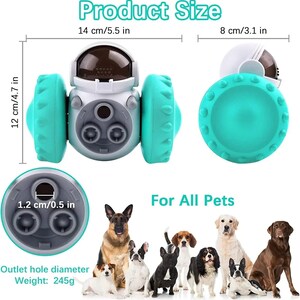 Dog Puzzle Toys, Squeaky Treat Dispensing Dog Enrichment Toys for IQ  Training and Brain Stimulation, Interactive Mentally Stimulating Toys as  Gifts