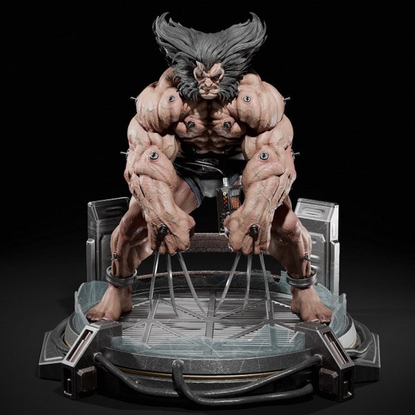 Wolverine Statue - Etsy