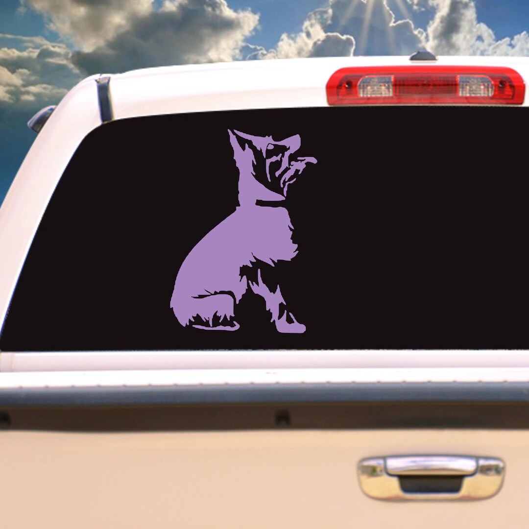 YOR [129] | Yorkshire Terrier Vinyl Decals: Adorable Yorkie Decor for ...