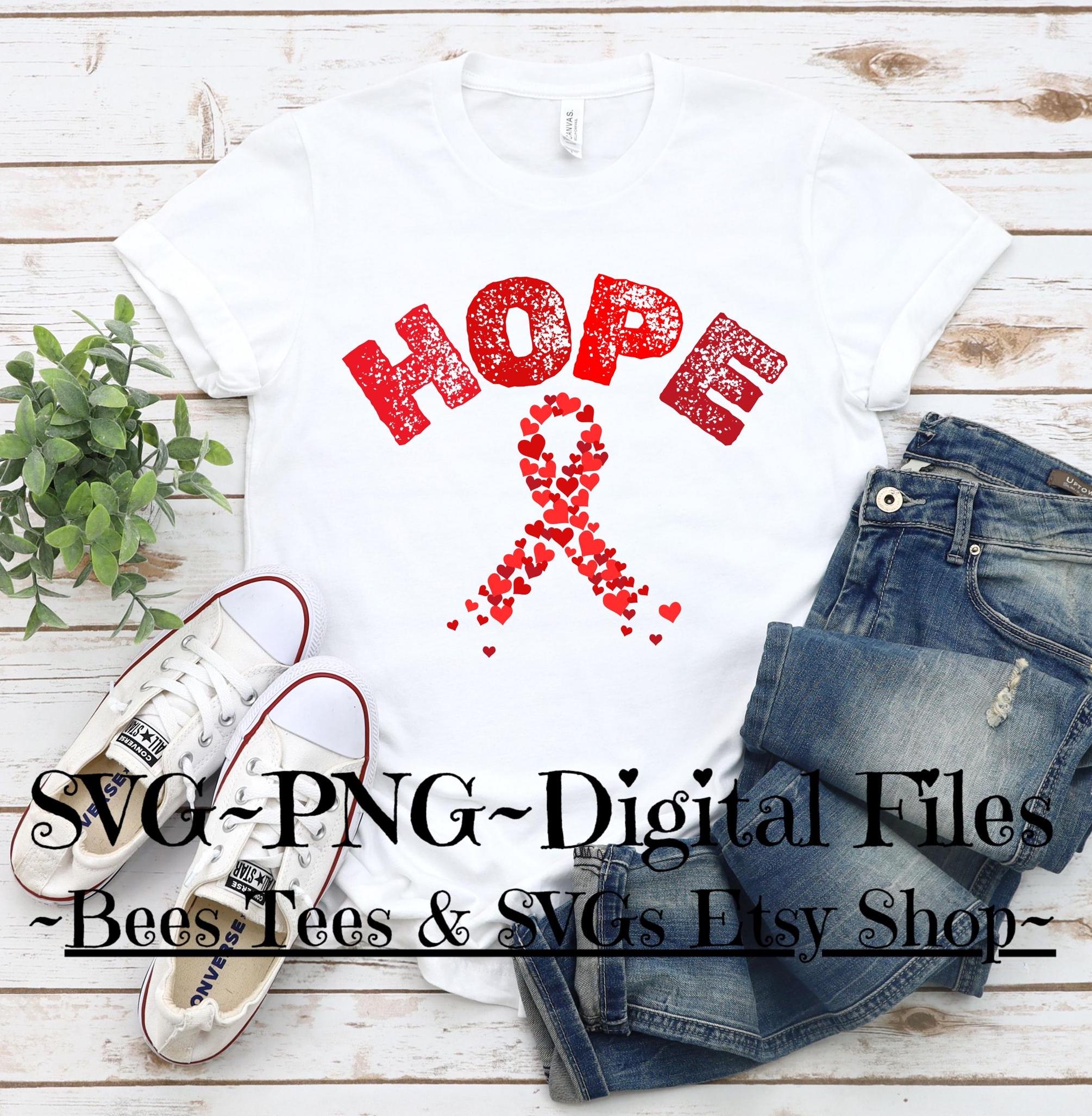 Red Ribbon Week Svg, Wear Red Day Svg, Red Awareness Ribbon Svg Png ...