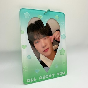 Omega X Acryl Fotokartenhalter, OX, ForX, OmegaX, K-Pop Fotokarte, PC Halter, Fotokartenhalter, Cute Kawaii