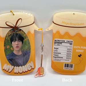 Porte-cartes photo acrylique My Honey, carte photo K-Pop, support pour PC, porte carte photo, porte-clé carte photo, jolie carte photo, Kawaii