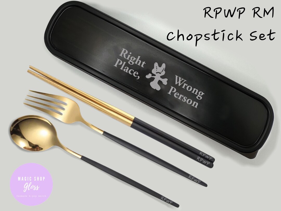 PREORDER RPWP Rm Chopsticks Cutlery Set Stainless Steel Spoon Fork ...