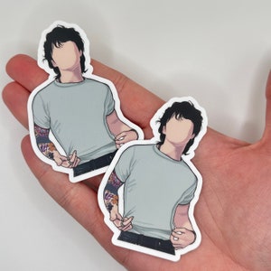 BTS Jungkook Golden Sticker | BTS Stickers | Bangtan Sticker | Jungkook | Vinyl Decal for Laptop, Tumbler, Phone | Jungkook Tattoos