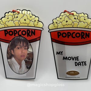 Porta-cartões de acrílico para fotos, porta-cartões de K-pop, porta-PC, fofo, porta-cartões de fotos, kawaii fofo, porta-cartões de fotos