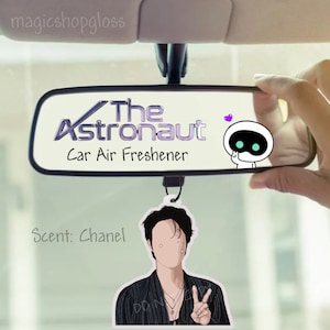 Seokjin Car Air Freshener - Jin BTS | The Astronaut | Bangtan Seokjin Shirt Bts Merch Kpop Car Accessories