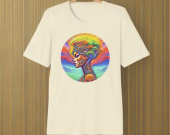 Psychedelic Mother Nature Unisex T-Shirt