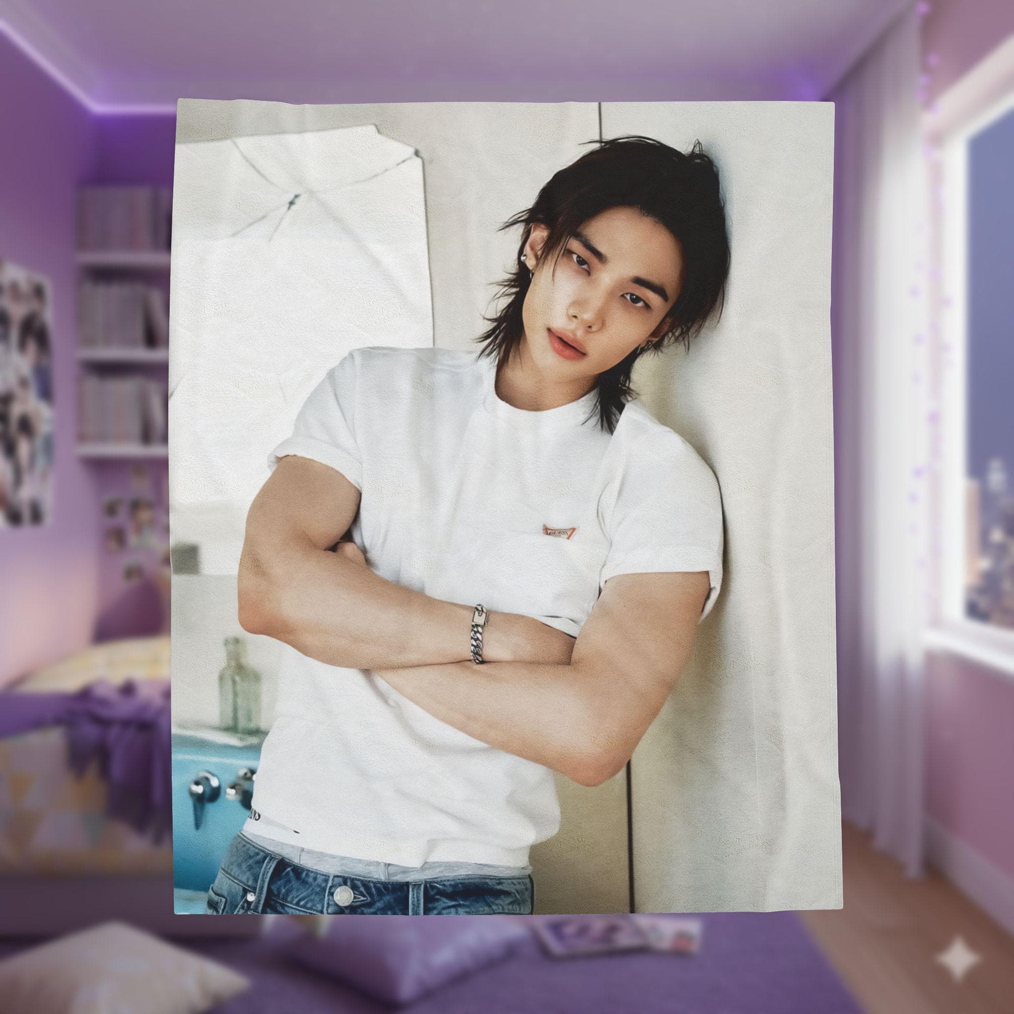 Skz Blanket Hyunjin - Etsy
