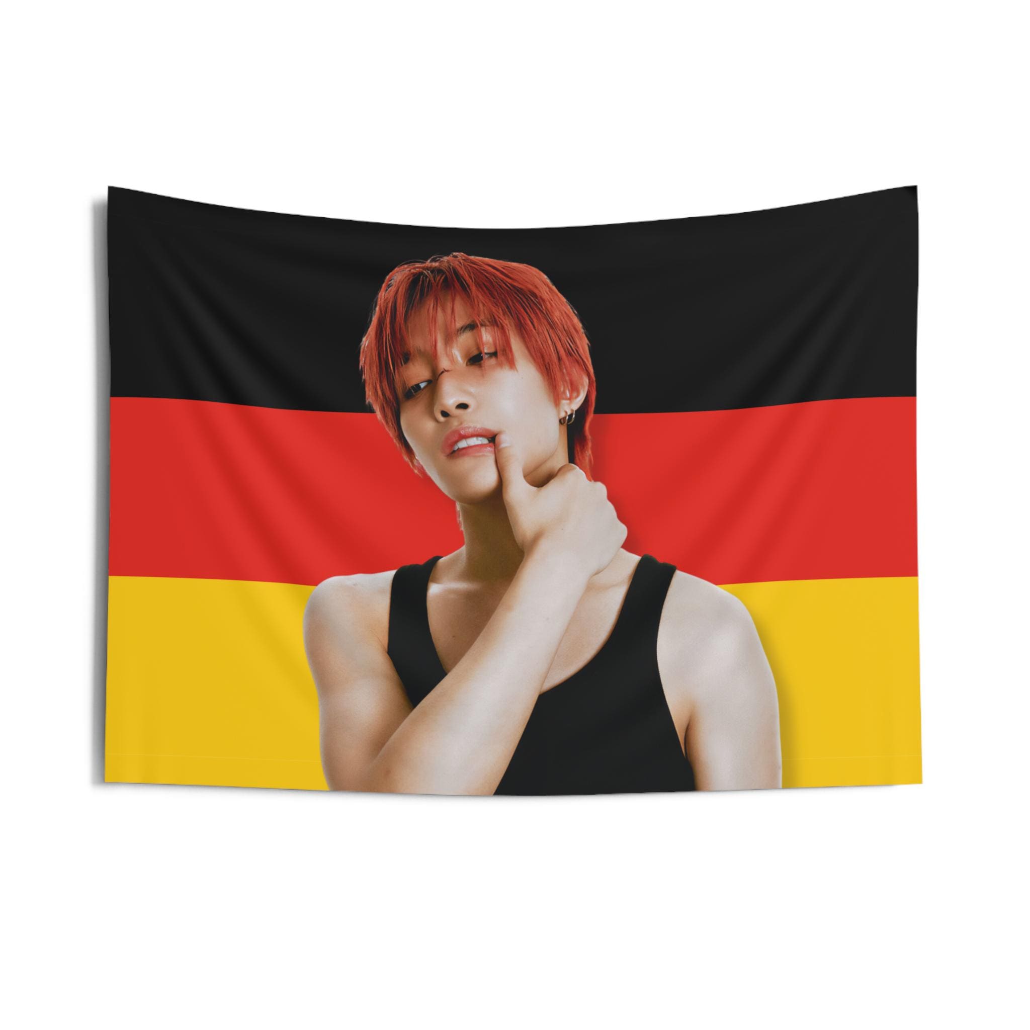 NCT Wayv Yangyang German Flag, Yangyang WayV Members Kpop Flag, Nct 127 Tour Merch, Gift Ideas for NCTzens, Birthday Gift & Concert Merch