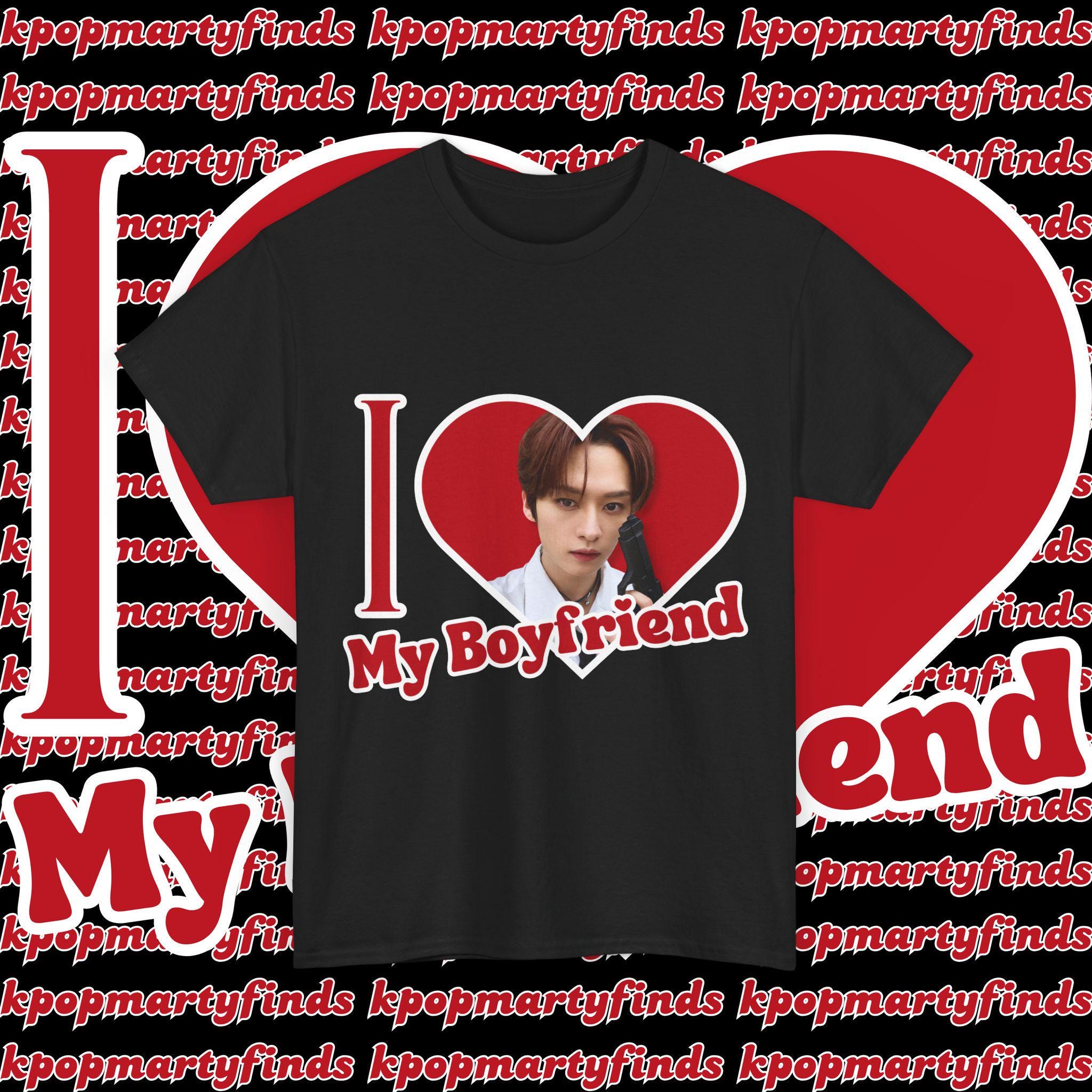 STRAY KIDS Lee Know I Love My Boyfriend Shirt: SKZ Stays Kpop