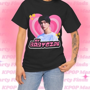 Riize Seunghan Bandana Shirt, Riize Members Y2k Babygirl Bootleg Merch, Gift Ideas for Briize, Birthday Gift & Concert Merch, Riize Fancon