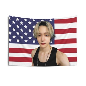 P1HARMONY Soul America Flag, P1harmony Tour 2024 Kpop Flag, P1harmony Killin It Merch, Gift Ideas for P1ece, Birthday Gift & Concert Merch