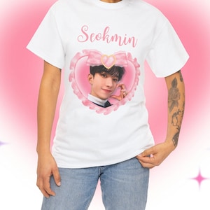 SEVENTEEN Dk Seokmin Coquette Bow Kpop Shirt, SVT Tour 2024 Merch, Nana Tour Svt Shirt, Gift Ideas for CARATS, Birthday Gift & Concert Merch