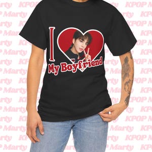 The Boyz Younghoon Selfie Shirt, The Boyz I Love My Boyfriend Bootleg Merch Shirt, Gift Ideas for The B, Birthday Gift & Concert Merch