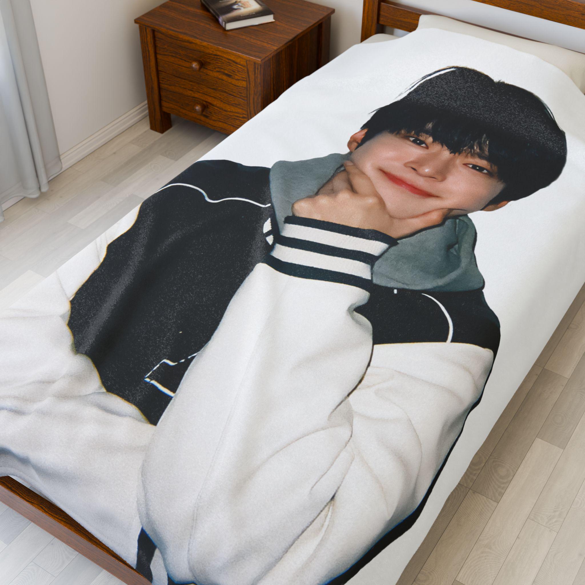 Nct 127 Doyoung Birthday Velveteen Plush Blanket: Czennie Kpop