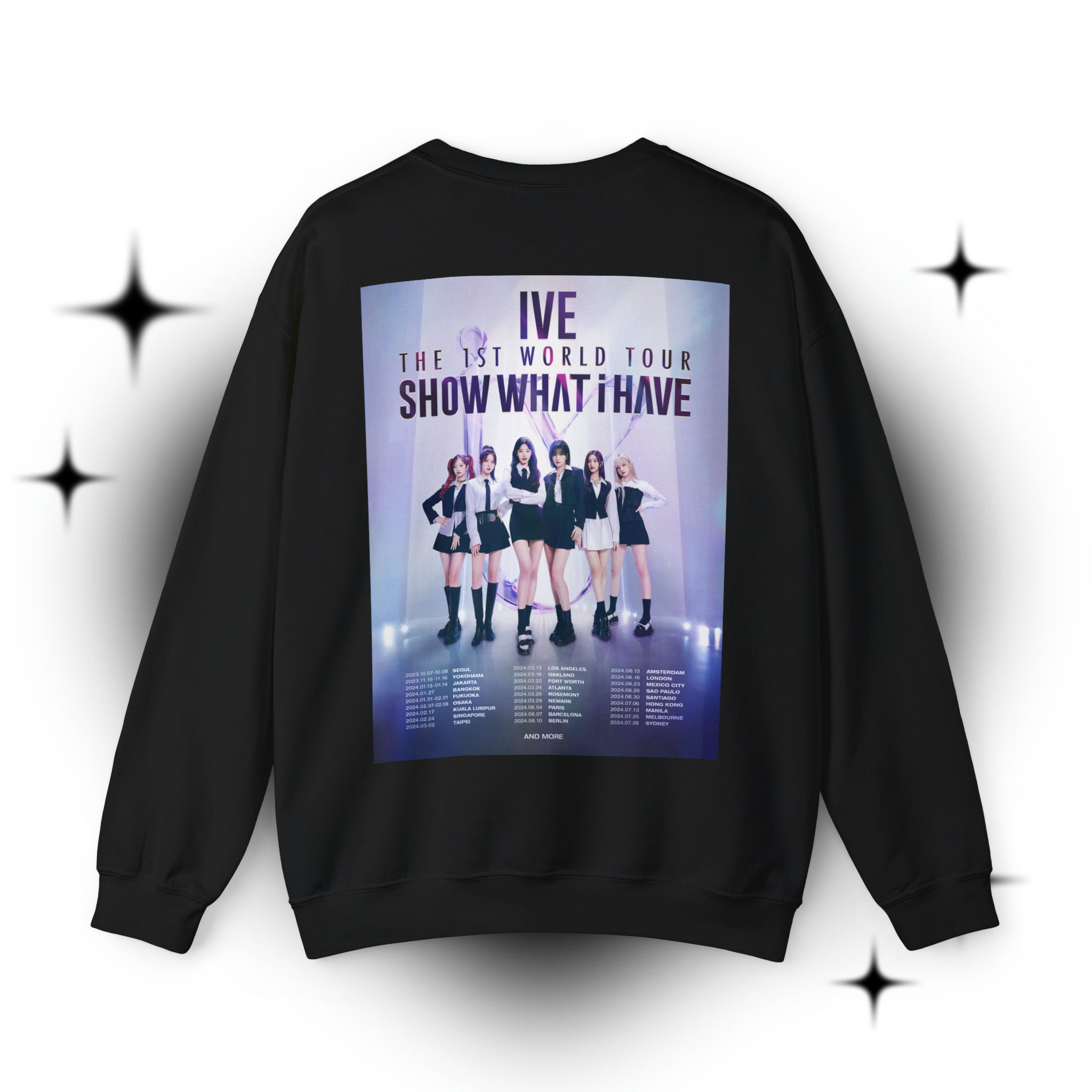 IVE Tour 2024 Sweatshirt, IVE the 1st World Tour: Show What