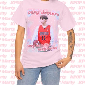SVT Seungkwan Demure Kpop Shirt, Seventeen Members Tee, Seventeen 2024 Tour Kpop Merch, Gift Ideas for Carats, Birthday Gift & Concert Merch