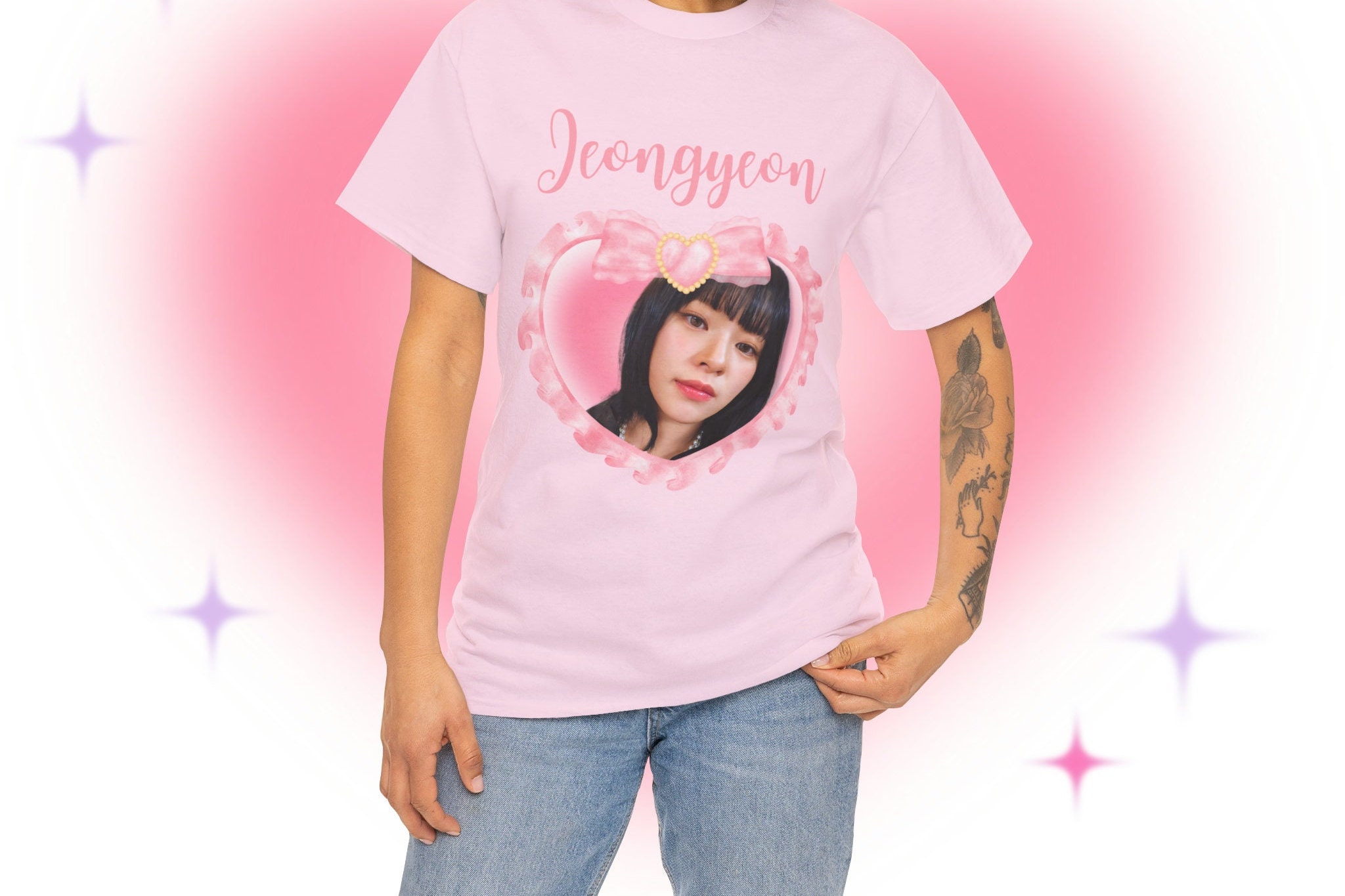 TWICE Jeongyeon Coquette Bow Kpop Shirt, Twice Members Merch