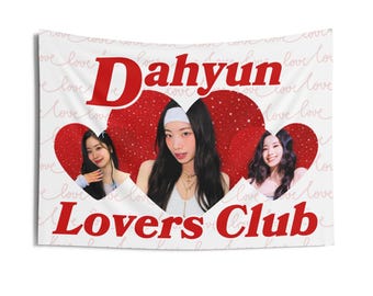 TWICE ダヒョン シカゴ ヴィンテージ ブートレッグ フラッグ バナー