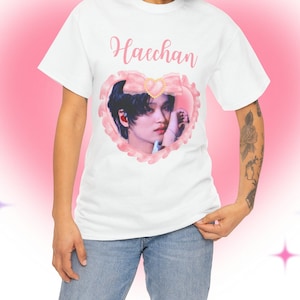 NCT 127 Haechan Shirt, NCT Dream Haechan Coquette Bow Kpop Bootleg Merch Shirt, Gift Ideas for Nctzen, Birthday Gift & Concert Merch