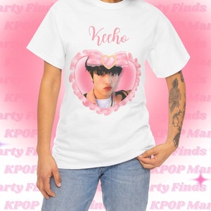 P1harmony Keeho Pout Shirt, P1h Keeho Coquette Bow Kpop Bootleg Merch Shirt, Geschenkideen für P1ece, Geburtstagsgeschenk & Konzert Merch Tour Shirt