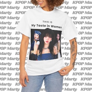 Aespa Karina Wolf Cut My Taste Shirt, Aespa Members Custom Kpop Tee, Aespa Tour 2025 Merch, Gift Idea for MY, Birthday Gift & Concert Merch