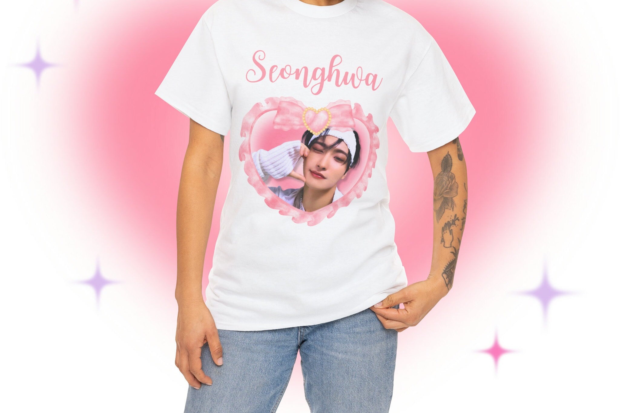 ATEEZ Seonghwa Coquette Bow Kpop Shirt, Ateez Tour 2024