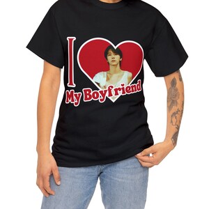 NCT Ten I Love My Boyfriend Shirt, Custom NCT U Ten Photo Merch, Gift Ideas for Kpop Fans NCTzen