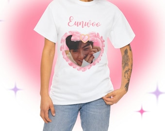 Camisa ASTRO Cha Eunwoo Coquette Bow Kpop, Cha Eun Woo Kdrama 2024 Merch, camisa Kdrama, ideias de presentes para Aroha, presente de aniversário e produtos de concerto