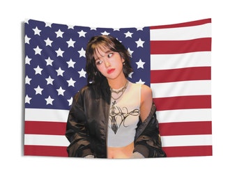 Bannière du drapeau IVE Yujin America, drapeau Kpop des membres IVE, produits dérivés de la tournée Ive, idées cadeaux pour fan de Kpop DIVE, cadeaux d'anniversaire et produits dérivés pour concerts