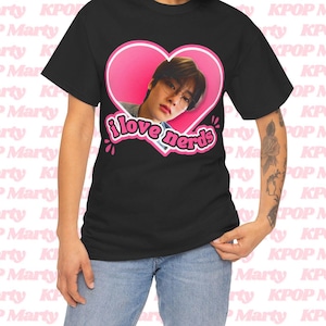 SKZ I.N Jeongin I Love Nerds Shirt, Stray Kids Tour 2024 I.N Jeongin Bootleg Merch Shirt, Gift Idea for Stays, Birthday Gift & Concert Merch