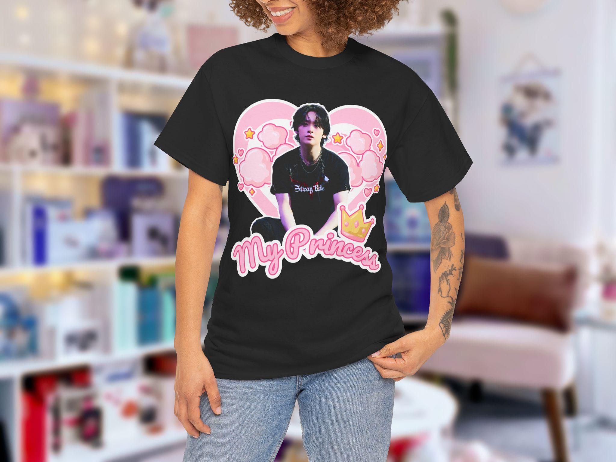 Stray Kids Lee Know Princess Shirt, Skz Members Custom Kpop Tee