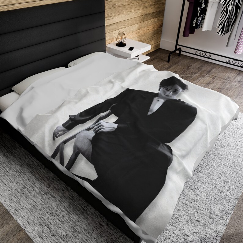 ASTRO Cha Eun Woo Entity Plüsch-Decke, Eunwoo New Drama Kdrama Decke, EunWoo Merch, Geschenkideen für AROHA, Geburtstagsgeschenk & Konzert Merch Bild 6