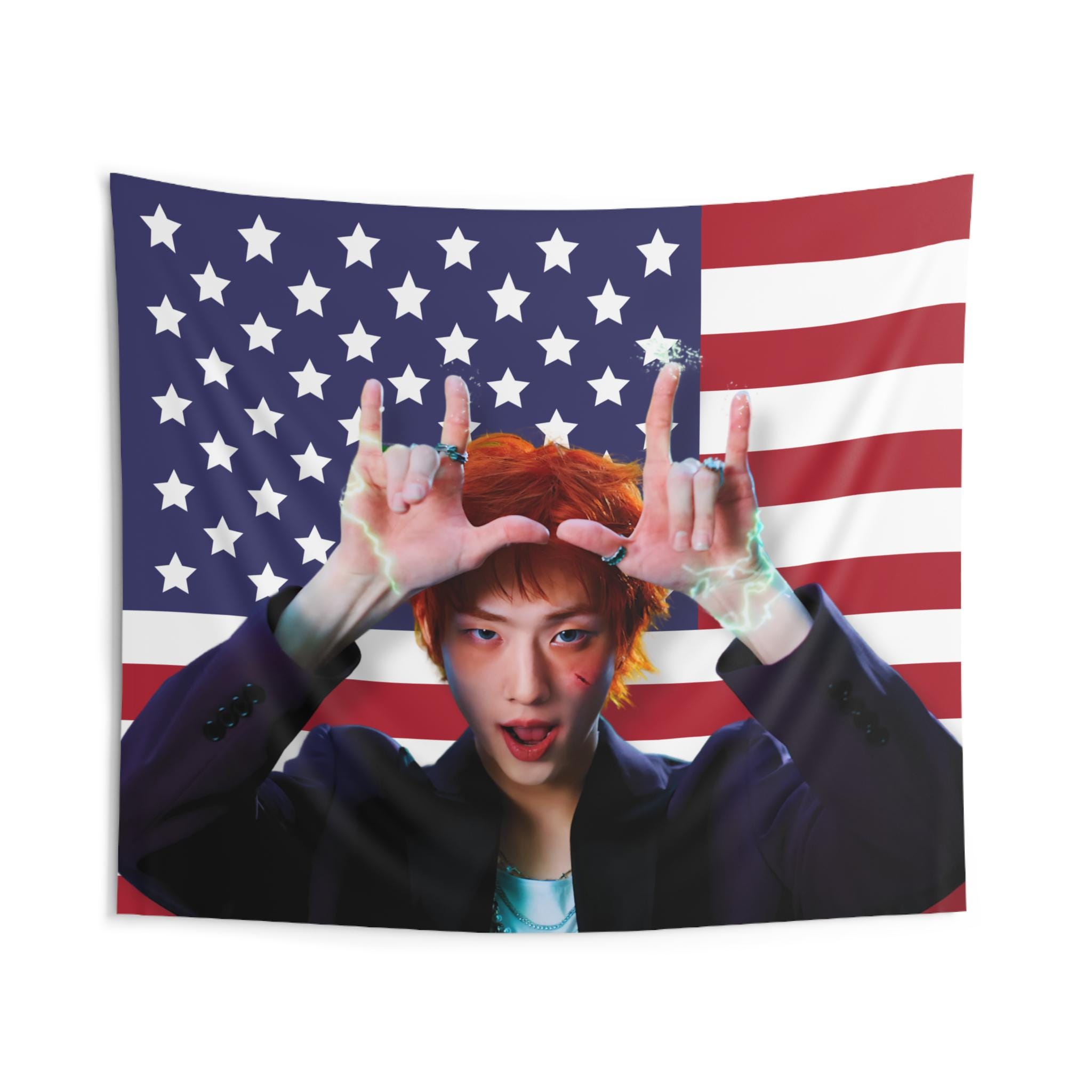 Jungkook Flag Pink - Etsy