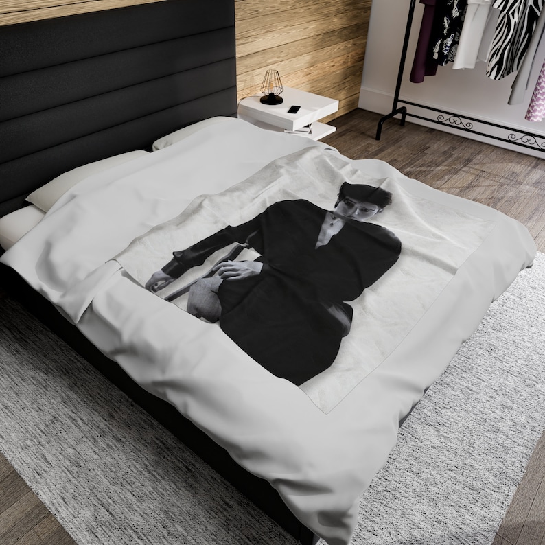 ASTRO Cha Eun Woo Entity Plüsch-Decke, Eunwoo New Drama Kdrama Decke, EunWoo Merch, Geschenkideen für AROHA, Geburtstagsgeschenk & Konzert Merch Bild 4